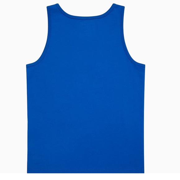 NWT-Boys Champion® Logo Tank Top-Color Bozetto Blue - Picture 2 of 5